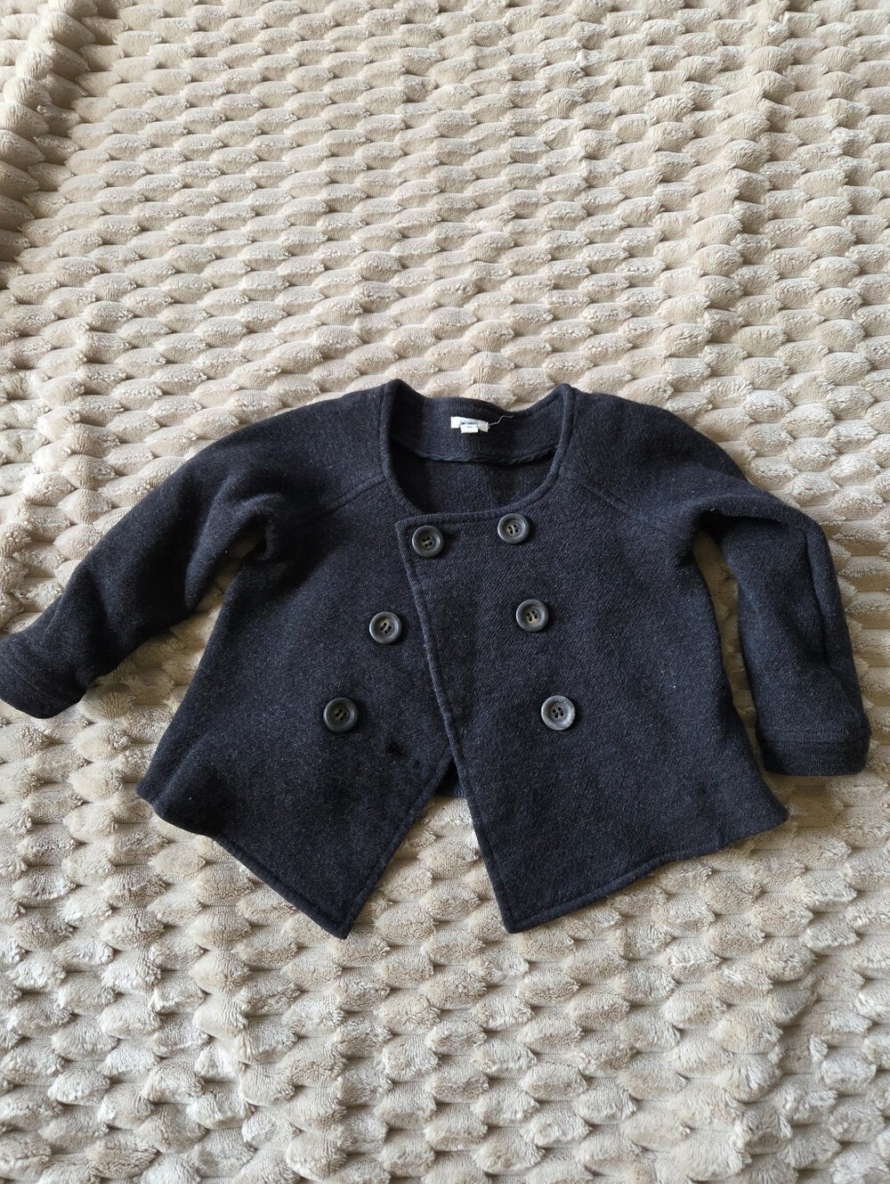 J.Crew Youth Medium double-breasted knit sweater jacket 10-12